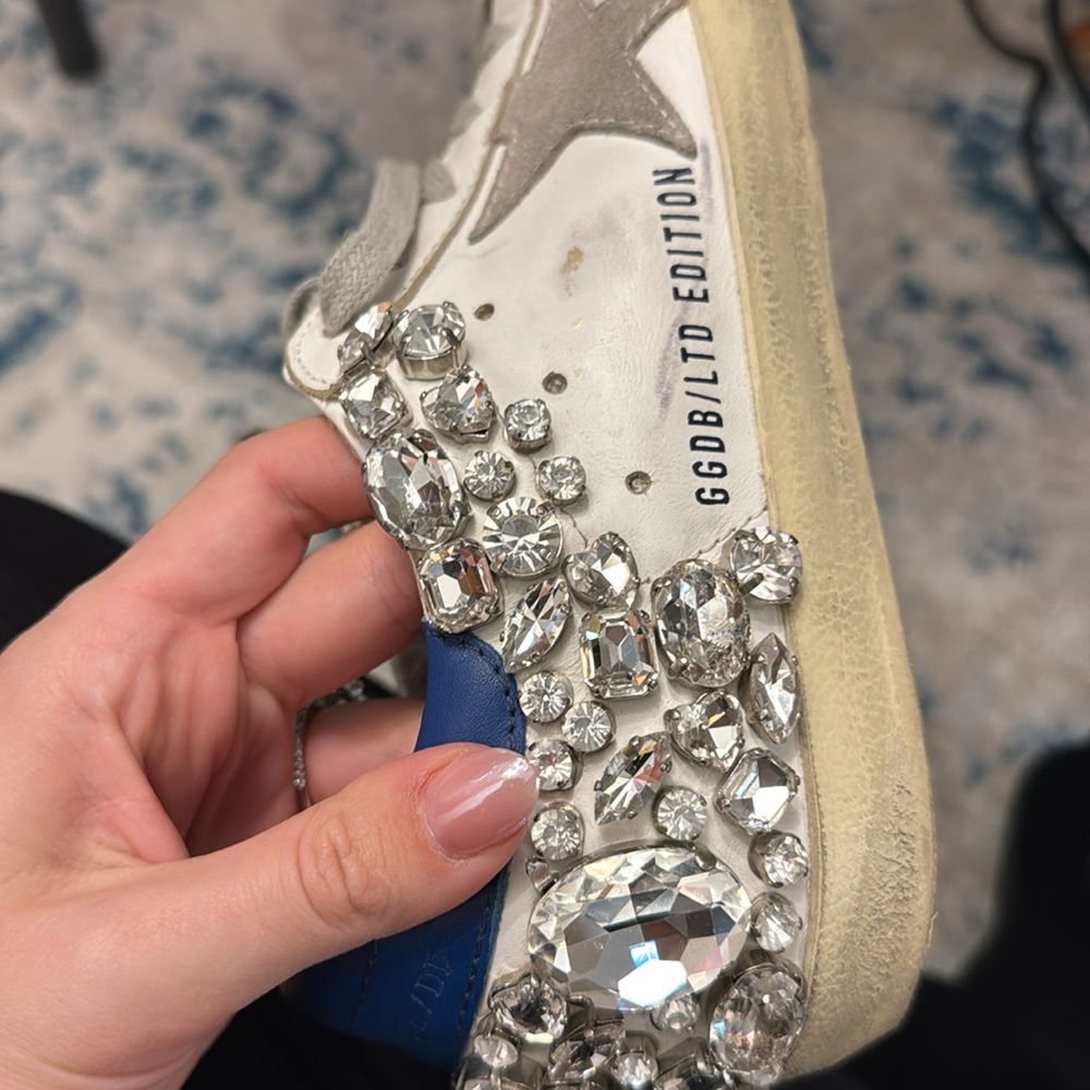 Golden Goose Women's Super-Star with Swarovski stone decoration - Picture 7 of 9